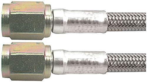 Allstar Performance ALL46300-34#3 Braided Steel Lines With -3 Ends