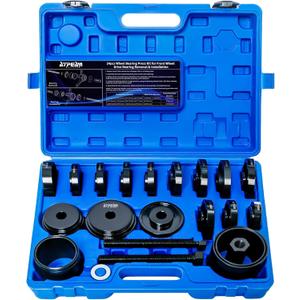ATPEAM 24pc Wheel Bearing Press Kit, Bearing Removal & Installation Set Universal Bushings