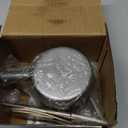 Fire Burn Pot and Hot Rod Ignitor Kit, Heavy Duty Fire Pot and Hot Rod/Grill Igniter with Screws and Fuse, Replacement Parts for Traeger & Pit Boss Wood Pellet Grill Smoker