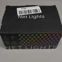 Aoycocr 4x6ft Smart Christmas Net Lights Outdoor for Bushes, Bluetooth APP Control, RGB Connectable Bush Lights, 58+ Scene Modes, Music Sync, IP44 Waterproof for Tree Fence Holiday Xmas Decorations