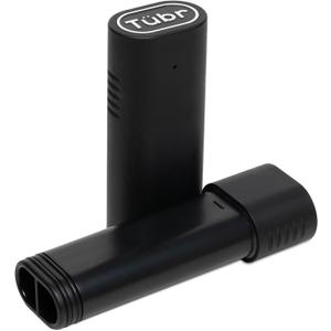 TUBR Kingz Premium Storage Unit - Odor Proof, Airtight, Waterproof Case for 4 Pre-Rolls, Cigarillo - Portable Crush-Resistant BPA-Free Container, Carrying Storage for Travel, Parties, Daily (Raven)