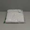 Woaboy Back Tab Greyish White Light Blocking Curtains 92 Length 2 Panels, Long Curtains for Living Room Bedroom Pinch Pleated Thermal Insulated Room Darkening Blackout Ceiling Track Drapes with Hooks