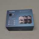 TEEHO TE002 Fingerprint Door Lock - Keyless Entry Electronic Keypad Deadbolt with 2 Backup Keys - Auto Lock - Easy Installation - Smart Locks for Front Door - Matte Black