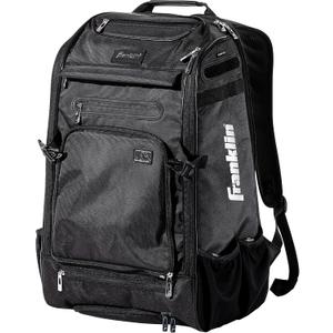 Franklin Sports Baseball + Softball Backpacks - MLB + USA Softball Equipment Bags for Baseball + Fastpitch Softball - Youth + Adult Batpacks for Bats, Gloves, Helmets, Cleats + More - Multiple Colors, One Size