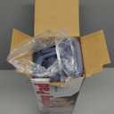 VAAGHANM Heating Pad: 33 x 17 inches Electric Heating Pad for Back Pain Relief -Extra Large Heat Pad for Shoulder/Neck/Cramp/Menstrual Pain - Upgraded 6 Timer & 6 Temperature Controller (Grey Blue)