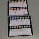 CHROMATEK Watercolor Paint Set - 48 Piece Kit for Adults, Beginners & Professional Artists - 48 x 12ml Liquid Water Color Tubes - Richly Pigmented Vibrant Colors - Art Supplies