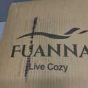 FUANNA Queen Comforter Set Olive Green, 7 Pieces Soft Bedding Sets Queen Size, All Season Lightweight Bed in a Bag with Comforter, Flat Sheet, Fitted Sheet, Pillowcases & Shams