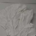 THREAD SPREAD 100% Organic Cotton Percale Weave Fitted Sheet Queen Size, White, 1 Deep Pocket Queen Fitted Sheet, Fits Mattress Upto 16" Crisp and Cool Bed Linen, Luxury GOTS Certified Sheets