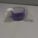 3 Rolls Purple Art Craft Tape Removable Masking Tape Multi Purpose Tape for DIY Labeling Decoration, 1/2 Inch x 40Yards and 1.5 Inches x 20 Yards