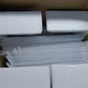 7 code Large Clear Shoe Boxes OrganizerThicker Material Stronger Shoe Box with Magnetic Door, Stackable Shoe Storage Box for Closet, Foldable Space-Saving Storage Bins Shoe Cabinet, White, 9 Pack