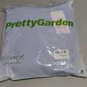 PRETTYGARDEN Women's 2025 Fashion Trendy Fall Long Sleeve Dresses Ruched Flowy Elegant Modest Boho Casual Beach Maxi Dress (Royal Blue, X-Large)