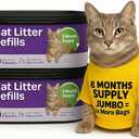 5-Star Cat Litter Refills (Pack of 2) Compatible with Litter Genie and Pet Genie Pail