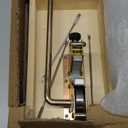 NutCracker Tool Heavy Duty Nut Cracker with Wooden Base Adjustable Nut Tongs Manual Nut Crackers for All Nuts Cracker Tool for Walnut Pecan Macadamia Hazelnuts Chestnut, 4 Picks Included