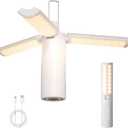 Clearance Camping Light, 220LM Rechargeable Battery Powered Lantern with 3 Modes, Magnetic Base, USB-C Charging, Portable Tent Flashlights Perfect for Camping, Hiking, Emergency, Camping Accessories