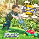 Maxx Bubbles Deluxe Bubble Lawn Mower Toy  Includes 4oz Bubble Solution | Outdoor Bubble Machine for Kids | Easy to Use, No Batteries Required | Amazon Exclusive, Red  Sunny Days Entertainmen