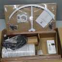 ELYONA Wood Tripod Floor Lamp, Mid Century Reading Standing Lamp with 3 Color Temperatures & Linen Shade, Modern Night Light for Bedroom, Farmhouse, Living Room, Office, 9W LED Bulb Included, Brown