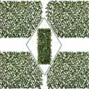 DOEWORKS Expandable Fence Privacy Screen for Balcony Patio Outdoor, Faux Ivy Fencing Panel for Backdrop Garden Backyard Home Decorations - 4PACK (16*45 Inch * 4 PC)