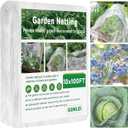 GonLei Garden Netting 10 X 100 FT Ultra Fine Netting for Garden Protection,Garden Netting for Raised Beds,Mosquito Net for Blueberry Shrubs Vegetables Fruits Flowers Crops Pest Barrier