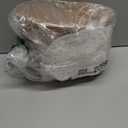 Yimerlen 12 Pcs Oval Small Plastic Bread Basket, Wicker Basket for Serving 2.36x9x6.4 Inch Woven Food Storage Basket, Fruit Basket, Gift Basket (Comes with Food Blotting Sheets) Brown