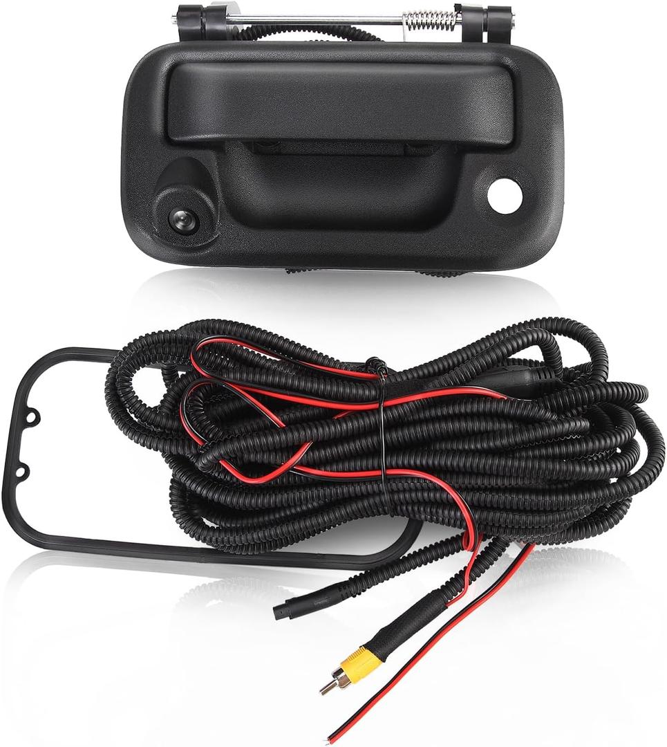 Rear View Backup Camera with Tailgate Handle Fit for F150 2004-2014 F250 F350 F450 F550 Super Duty 2008-2018 Explorer Sport Trac 2007-2011 Mark LT 2006-2008 8L3Z-9943400-AC