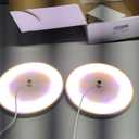 LORDEM Plant Grow Light, Full Spectrum Plant Light for Indoor Plants, Brightness Adjustable LED Growing Lamp with Auto On/Off Timer 4H/8H/12H, Height Adjustable, 2 Packs of Black