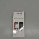 NorSouth Universal Bike Phone Mounts, 360 Rotation Silicone Holders for iPhone and Samsung, Compatible with 4.7-6.8 Inches Phones, Easy Installation-Black