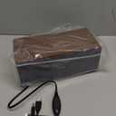 Upgraded Wired Computer Speakers for Desktop PC and Laptop, USB-Powered with 3.5mm Audio Jack, Rich Bass & Clear Sound for Home, Office, Gaming (Elegant Brown)