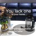 Hydrogen Water Bottle2024,SPE/PEM Technology, Improve Water Quality in 2 Minutes,1.5L Large Capacity,2500PPD Pure Hydrogen Rich Concentration,shatterproof,Suitable for Gym,Outdoor scenario