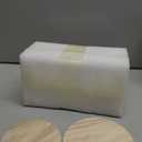 NUPTIO Hurricane Glass Candle Holders: Set of 2 Clear Cylinder Vases with Wooden Plate Base for Pillar Floating Candles Vase for Wedding Centerpiece Coffee Table Decor