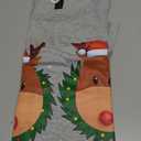 Stop Staring At My Reindeers Funny Christmas Inappropriate T-Shirt S