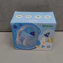 iClever Kids Bluetooth Headphones with LED Lights, 43H Playtime, Type-C Fast Charging, BTH18 Safe Volume 74/85dBA, Bluetooth5.3,Toddler Headphones Aux Cord for iPad/Tablet/Travel/School, Blue