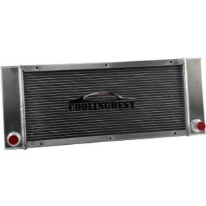 Bobcat 743 Radiator, 4 Row Aluminum Radiator for Bobcat Skid Steer 642 642B 643 722 742 742B 743 6571713 D51Tractor Radiators