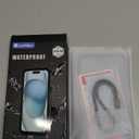 Lanhiem for Samsung Galaxy S24 FE Case, IP68 Waterproof Dustproof with Built-in Screen Protector, Heavy Duty Full Body Protective Phone Case for Galaxy S24 FE 5G 6.7 Inch, Black