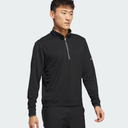 adidas Golf - AEROREADY Mesh Half-Zip Golf Top - Black