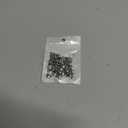 300sets Stainless Steel Leather Rivets Double Cap Rivet Tubular Metal Studs Repairs Decoration Craft Accessories for Leather Craft Clothes Shoes Bags Belts (8mm Silver)