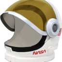 Spooktacular Creations Astronaut Costume with Helmet, Space Suit for Toddler, Kids Astronaut Halloween Costume for Cosplay (3T (3-4 yrs), White)