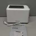 Elite Gourmet ECT-1027# Cool Touch Toaster, 7 Toast Settings Cancel Functions, Slide Out Crumb Tray, Extra Wide 1.5" Slots for Bagels Waffles Specialty Breads, Puff Pastry, Snacks, White