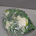 Dolicer 4Pcs 26Ft Artificial Eucalyptus Garlands with Flowers - 8 Roses, Faux Floral Greenery Garlands Fake Flowers Vines for Wedding Table Centerpieces Arch Party Ceremony Backdrop Decor (White)