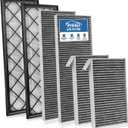 6 PCS Cabin Air Filters for 2020-2025 2026 Tesla Model Y, 2025-2026 Model Y Refresh (Juniper) Launch Internal and External Air Intake Filter AC Filter Replace 165837500A 165837600A Accessories