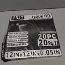 20-Pack Peel and Stick Floor Tiles Vinyl Floor 12 x 12 inch Self Adhesive Waterproof Flooring Planks DIY for Bathroom, Kitchen, Living Room, RV, Cover 20 Sq. Ft, Polish Ivory Beige Marble