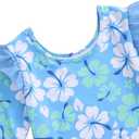 JerrisApparel Little Girls Summer Two Piece Boyshort Tankini Kids Swimsuit, 6-7Y