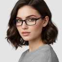 PROSPEK Blue Light Reading Glasses for Men and Women, Computer Reading Glasses 2.50 with Blue Light Protection and Clear Lens, Anti Eyestrain Glasses