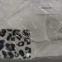 Pajamas for Women Sets Short Sleeve Top & Leopard Print Pjs Pants Cozy 2 Piece Sleepwear Comfy Loungewear with Chest Pocket & Elastic Waist - Soft Breathable Relaxed Fit for Sleep or Gifting, Size: Medium