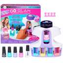 Cool Maker, GO GLAM U-nique Metallic Nail Salon with 200 Icons and Designs, 4 Polishes, Stamper & Dryer, Nail Kit for Girls, (Go Glam U-nique Nail Salon)