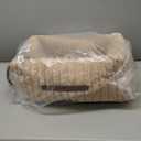 Heated Cat Bed Indoor, Pet Bed with 6 Temperature & 5 Timer Settings, Fluffy Cat Couch with Removable Machine-Washable Cover for Dogs Kitten Puppy in Winter, UL & FCC Certified, Small, Brown (S-22"x14")