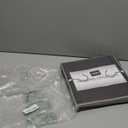 YOUDENOVA Hanging Closet Organizer and Storage, 6-Shelf Closet Hanging Storage Shelves, Grey