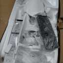 Hunter 52 inch Indoor Ceiling Fan with LED Light - White Ceiling Fan with Pull Chain, For Bedroom, Living Room, or Kitchen, Low Profile Mount, No Remote, 5 Blades - Kenbridge 53378, Fresh White