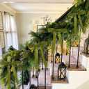 Artmag 24 Pcs Velvet Bows for Christmas Tree Rustic Bows Velvet Christmas Ornaments for Door Garland Wreath Gift Party Holiday Decoration (Width of 1 Inch,Olive Green)