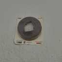 Frost King P D-Section Rubber Self-Stick Weatherseal Tape, 5/16" W, 1/4" T, 17 ft L, Brown