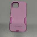 OtterBox iPhone 16e, 15, 14, & 13 Commuter Series Case - Run Wildflower (Pink), Slim & Tough, Pocket-Friendly, with Port Protection